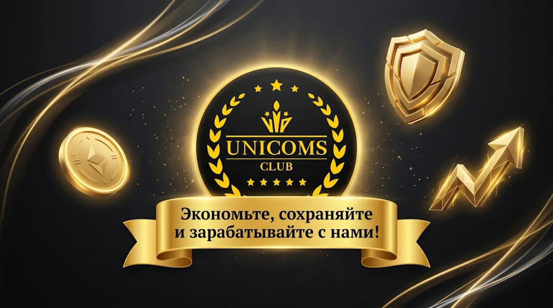VIP-Club UNICOMS - Экономьте, сохраняйте и зарабатывайте с нами!